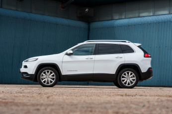 Картинка автомобили jeep cherokee limited uk-spec kl 2014г светлый