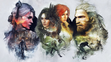 Картинка рисованное комиксы персонажи the witcher 3