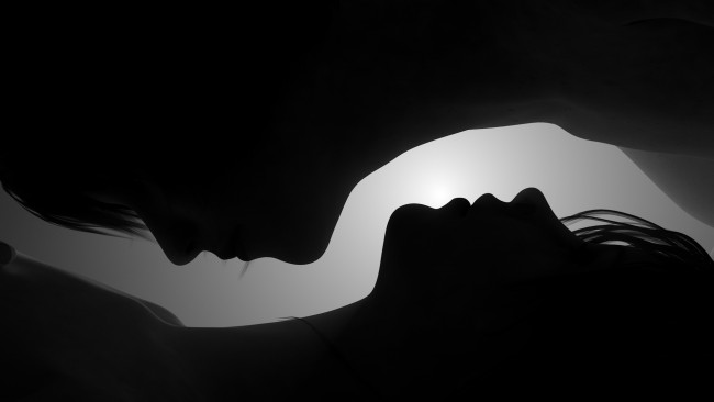 Обои картинки фото 3д графика, портрет , portraits, взгляд, девушки, лица, фон