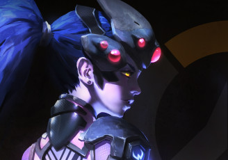 Картинка видео+игры overwatch девушка