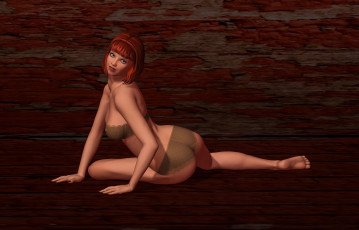 Картинка 3д+графика люди+ people фон взгляд девушка