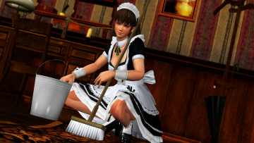 Картинка 3д+графика аниме+ anime девушка взгляд фон