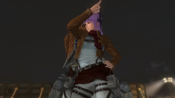 Картинка 3д+графика аниме+ anime девушка взгляд фон парень поза