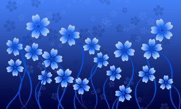 Картинка векторная+графика цветы+ flowers фон лепестки