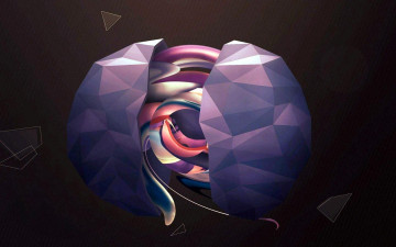 Картинка векторная+графика другое+ other шар куски осколки