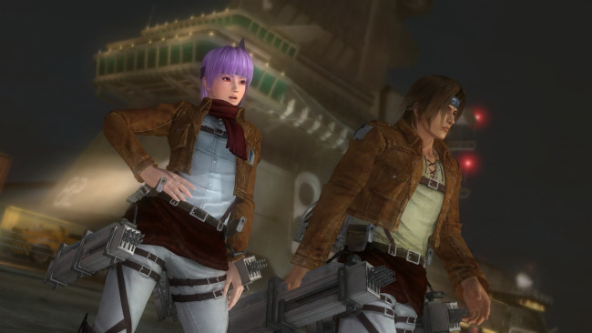 Обои картинки фото 3д графика, аниме , anime, девушка, взгляд, фон, парень, поза