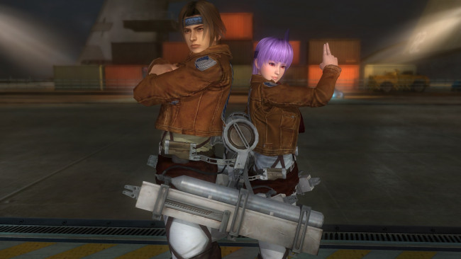 Обои картинки фото 3д графика, аниме , anime, девушка, взгляд, фон, парень, поза