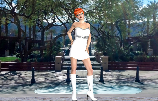 Обои картинки фото 3д графика, люди , people, фон, девушка, взгляд