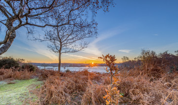 Картинка природа восходы закаты простор