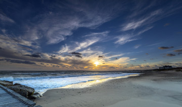 Картинка природа восходы закаты простор