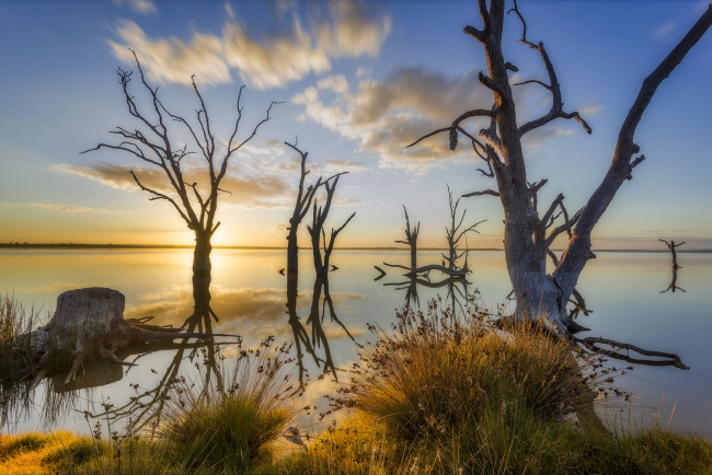 Обои картинки фото природа, восходы, закаты, рассвет