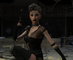 Картинка 3д+графика фантазия+ fantasy фон взгляд девушка