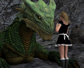 Картинка 3д+графика фантазия+ fantasy фон взгляд девушка