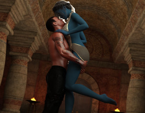 Картинка 3д+графика существа+ creatures халк взгляд фон