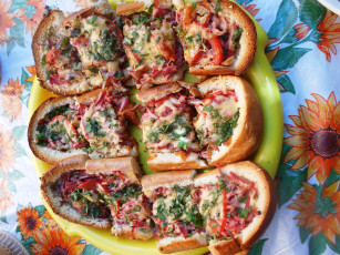 Картинка еда бутерброды +гамбургеры +канапе