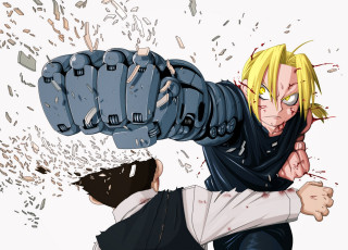 Картинка аниме fullmetal+alchemist эдвард