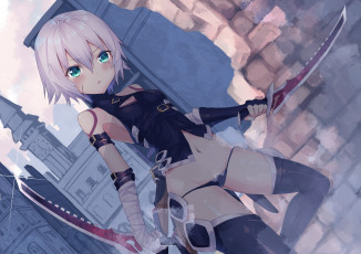 Картинка аниме fate stay+night девушка