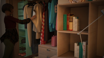 Картинка 3д+графика люди+ people фон взгляд девушка