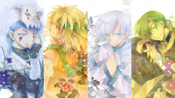 Картинка аниме akatsuki+no+yona драконы