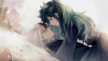 Картинка аниме boku+no+hero+academia парни