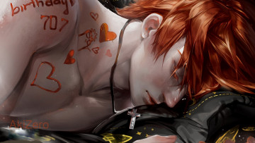 Картинка аниме mystic+messenger парень