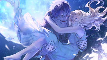 Картинка аниме satsuriku+no+tenshi satsuriku no tenshi ангел кровопролития парень девушка