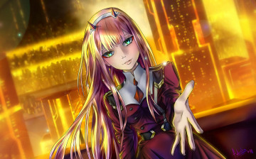 Картинка аниме darling+in+the+frankxx милый во франксе