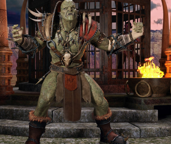 Обои картинки фото 3д графика, существа , creatures, демон