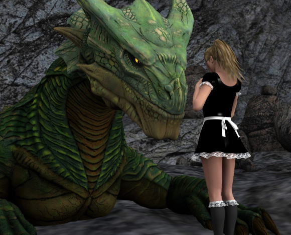 Обои картинки фото 3д графика, фантазия , fantasy, фон, взгляд, девушка