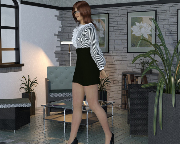 Обои картинки фото 3д графика, фантазия , fantasy, фон, взгляд, девушка