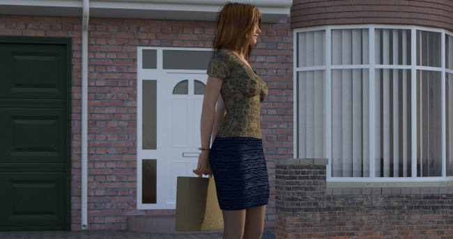 Обои картинки фото 3д графика, фантазия , fantasy, фон, взгляд, девушка