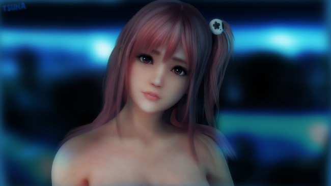 Обои картинки фото 3д графика, портрет , portraits, фон, взгляд, девушка