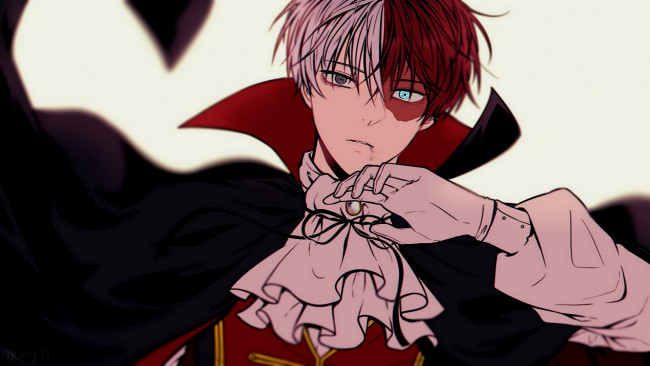 Обои картинки фото аниме, boku no hero academia, шото