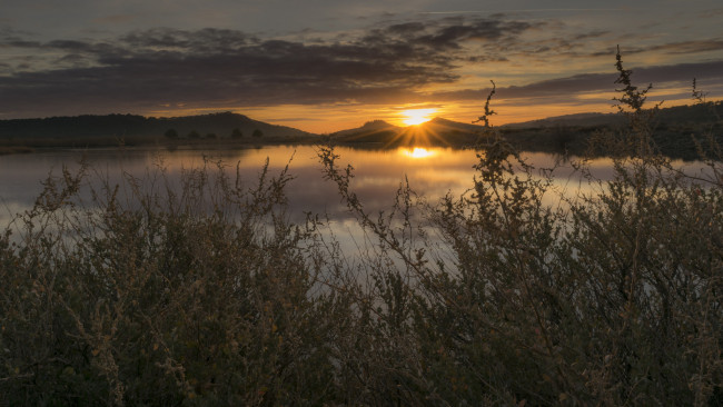 Обои картинки фото природа, восходы, закаты, простор