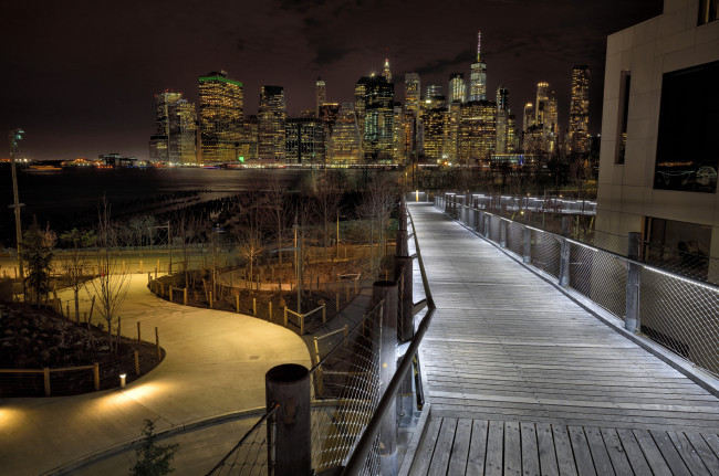Обои картинки фото brooklyn bridge park, города, - мосты, простор