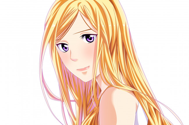 Обои картинки фото аниме, noragami, фон, девушка, взгляд