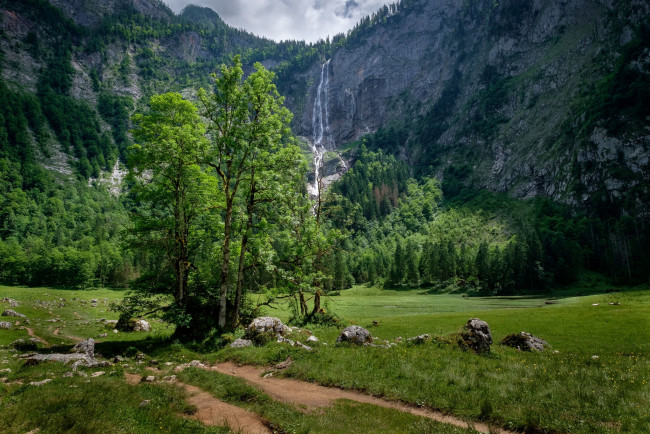 Обои картинки фото природа, горы, простор