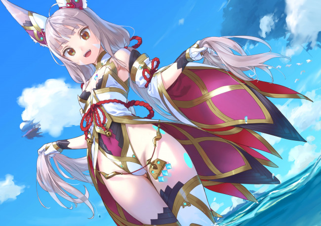 Обои картинки фото аниме, xenosaga, девушка