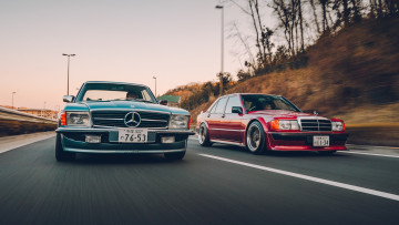 Картинка автомобили mercedes-benz sl450 190e