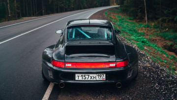 Картинка автомобили porsche 993 rwb