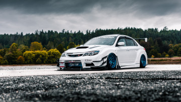 Картинка автомобили subaru impreza sti