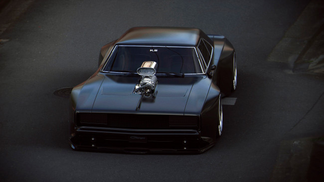 Обои картинки фото автомобили, dodge, charger