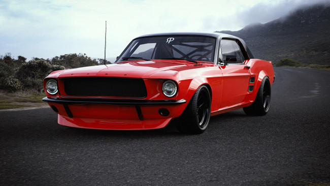 Обои картинки фото автомобили, mustang, ford