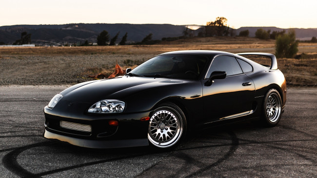 Обои картинки фото автомобили, toyota, supra