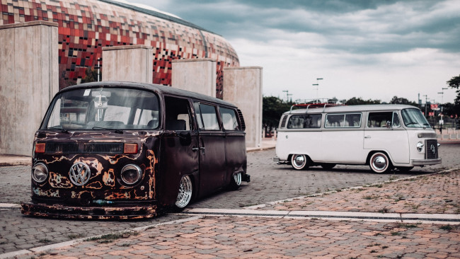 Обои картинки фото автомобили, volkswagen, t2