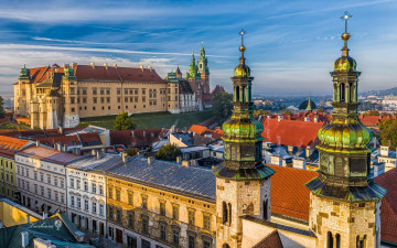 Картинка города краков+ польша панорама