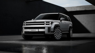 Картинка hyundai+santa+fe+2024 автомобили hyundai santa fe семейный новая модель хендай