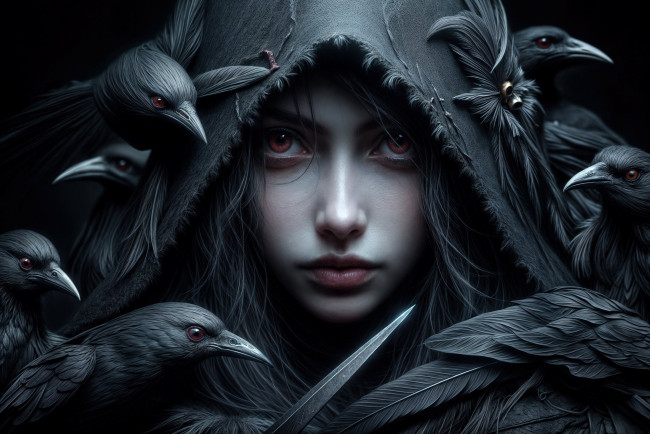 Обои картинки фото 3д графика, фантазия , fantasy, девушка