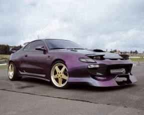 Картинка toyota celica автомобили