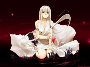 Картинка аниме weapon blood technology